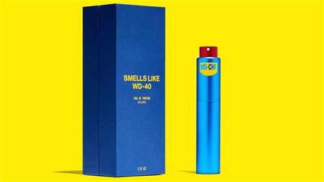 smells like wd 40 cologne